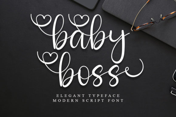 Baby Boss: The Script Font Redefining Modern Sophistication