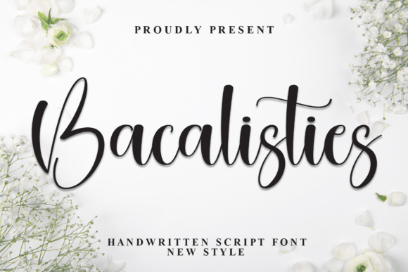 Bacalisties: Elevating Your Brand with Elegant Script