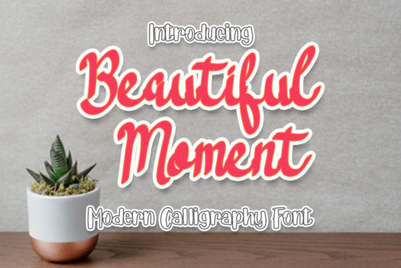 Beautiful Moment: The Elegant Script for Timeless Design