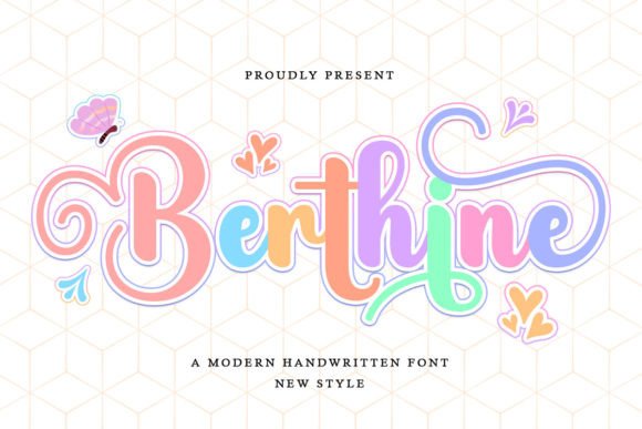 Berthine: The Handwritten Font for Elegant Design