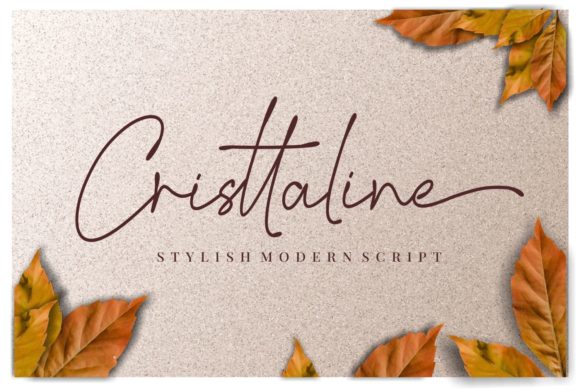 Cristtaline: An Elegant Script for Elevated Projects