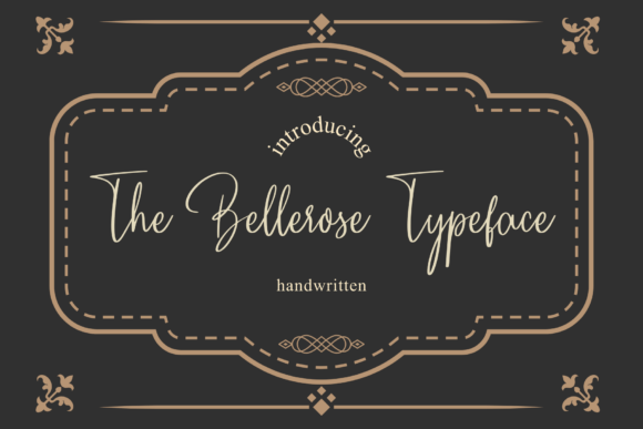 Discover The Bellerose Typeface for Timeless Design