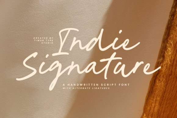 Indie Signature: Bringing Authentic Handwriting to Your Designs