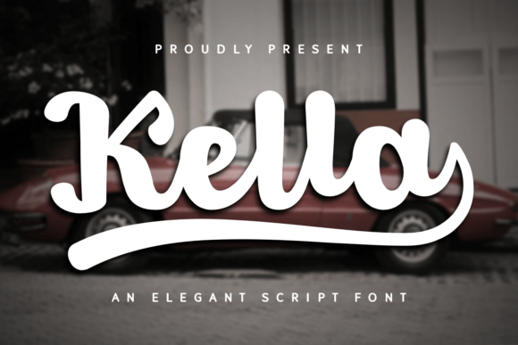 Kella: A Bold Script Font for Unforgettable Design