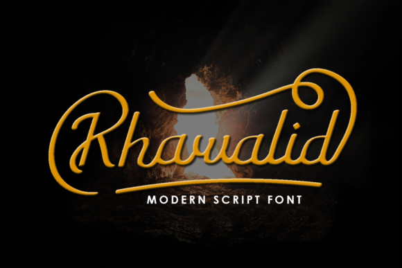 Khawalid: A Script Font with Dynamic Flow and Tail Variations
