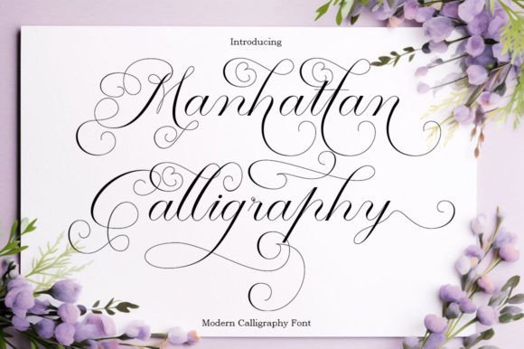 Manhattan Calligraphy: A Modern Script for Elegant Projects