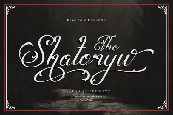 Shatoryu: Crafting a Brand Voice with Distinctive Lettering
