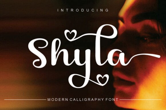 Shyla: The Script Font That Elevates Your Creative Projects