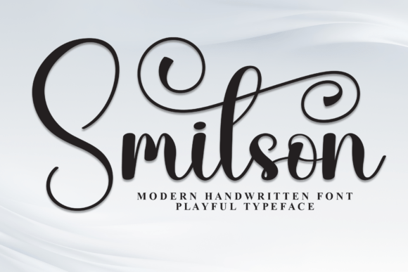 Smitson: A Handwritten Script Font with Modern Soul