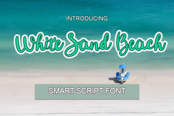 White Sand Beach: A Script Font for Modern Elegance